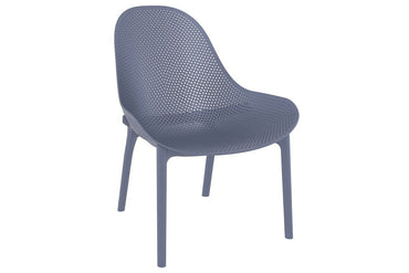 Hospitality Plus Sky Lounge Chair - Indoor/Outdoor Commercial-grade Hospitality Plus anthracite