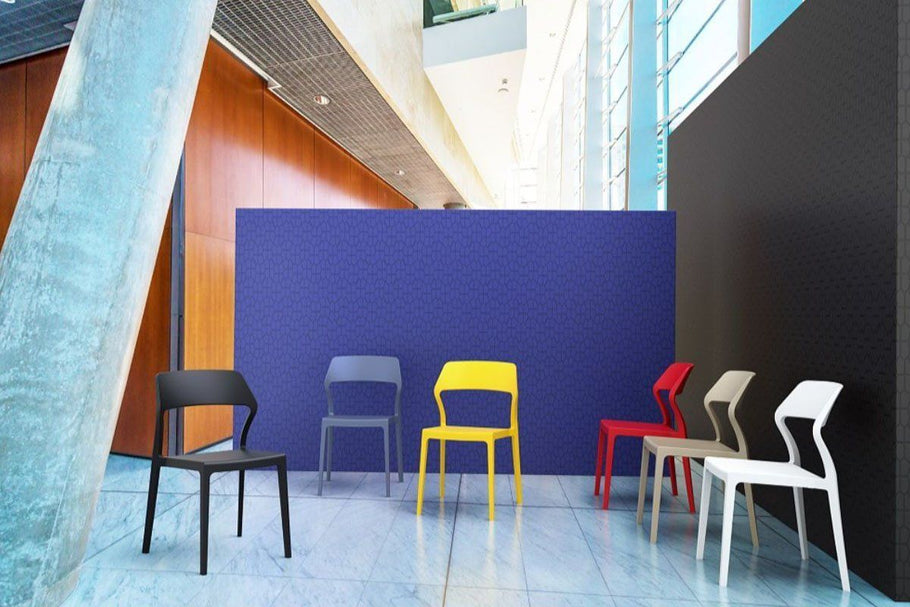 Environmental image of Hospitality Plus Snow Indoor Outdoor Chair