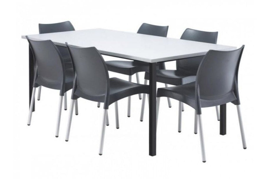 Environmental image of Hospitality Plus Stackable Vita Chair