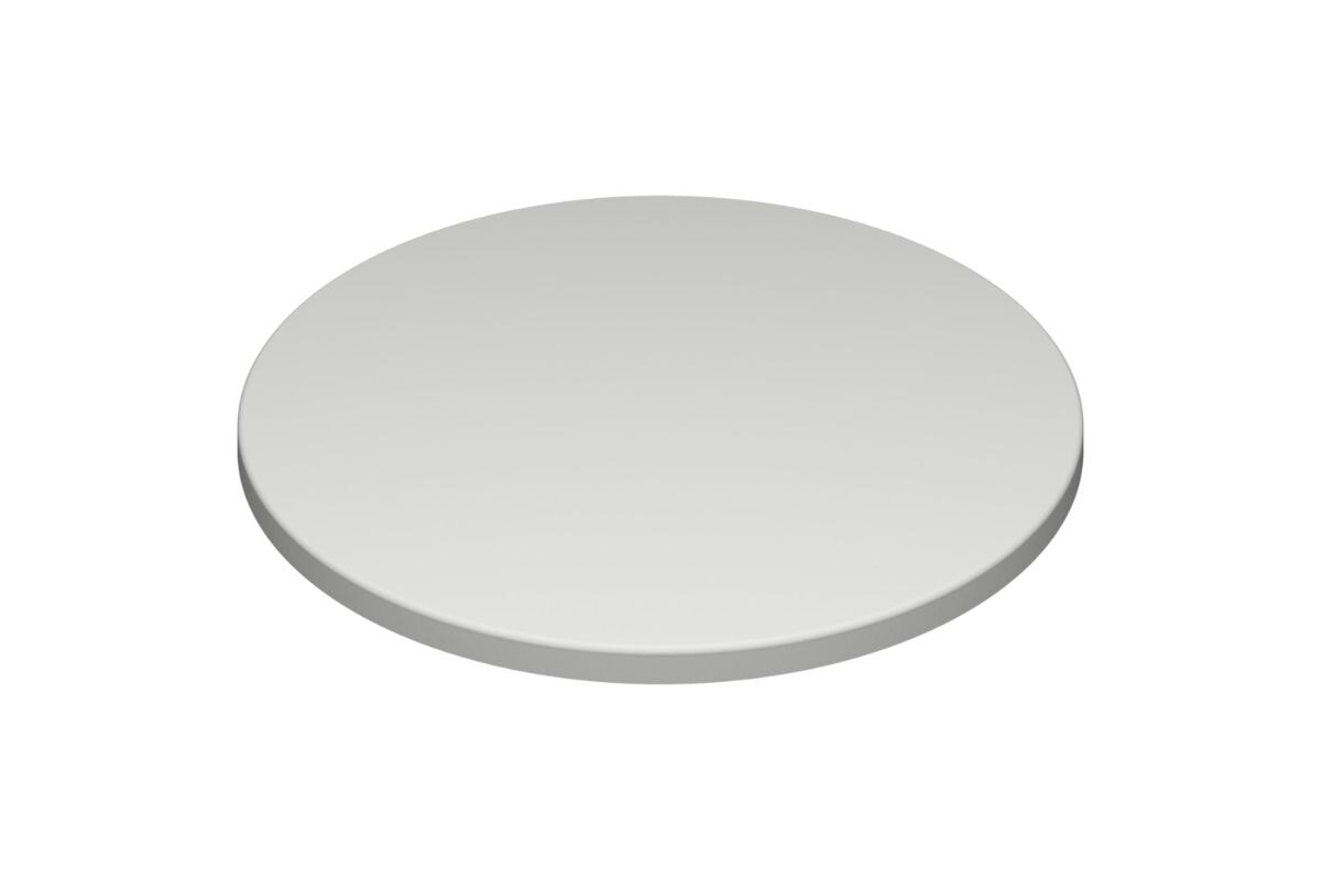 Hospitality Plus Werzalit Duratop Round Table Top by SM France [600 MM] Hospitality Plus white 