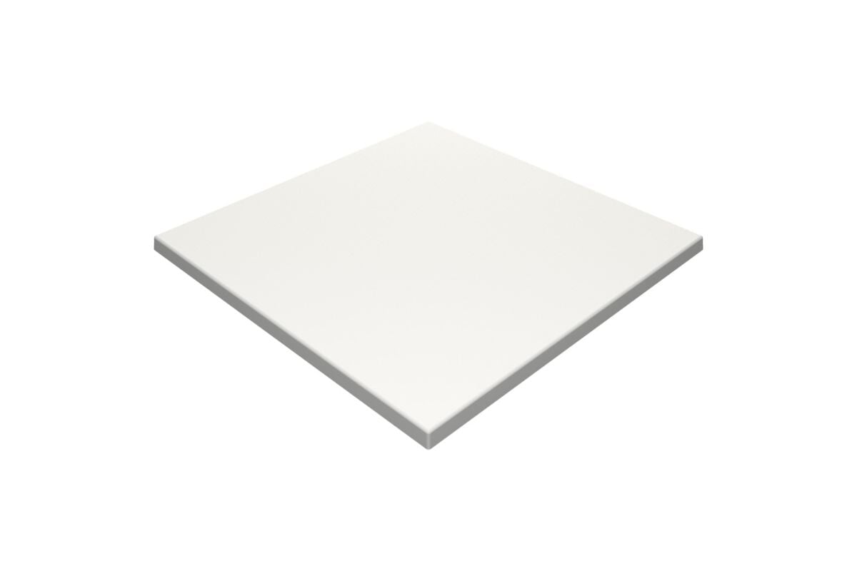 Hospitality Plus Werzalit Duratop Square Table Top By SM France [800L x 800W] Hospitality Plus white 