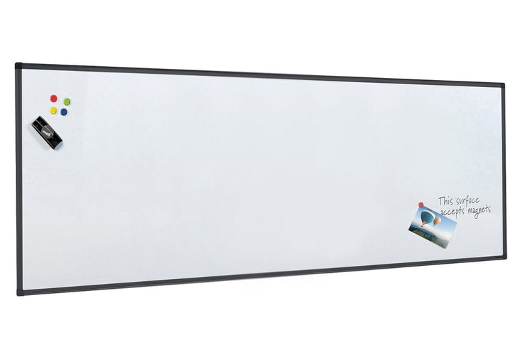 JasonL Commercial Magnetic Whiteboard - Black Frame Jasonl