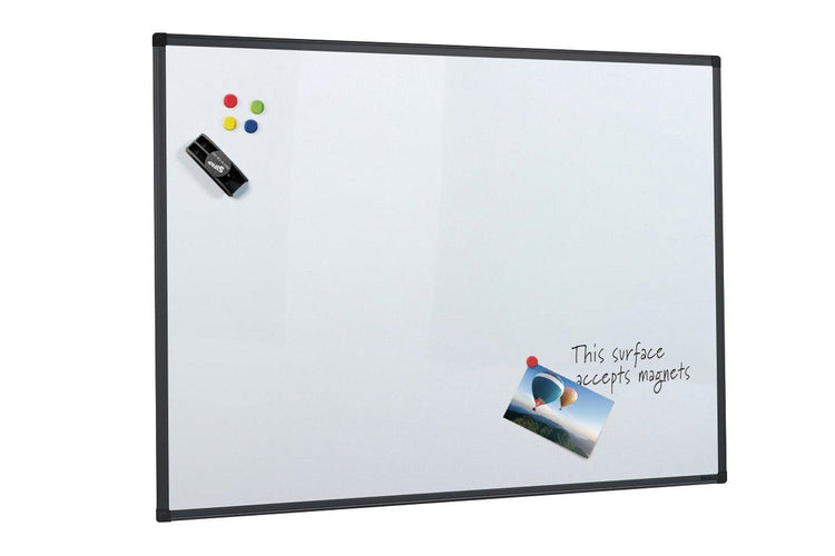 JasonL Commercial Magnetic Whiteboard - Black Frame Jasonl 1500x1200