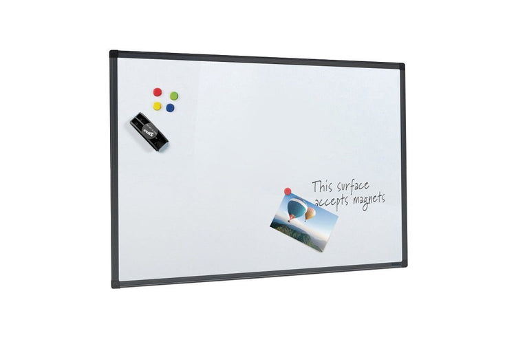 JasonL Commercial Magnetic Whiteboard - Black Frame Jasonl 1200x900