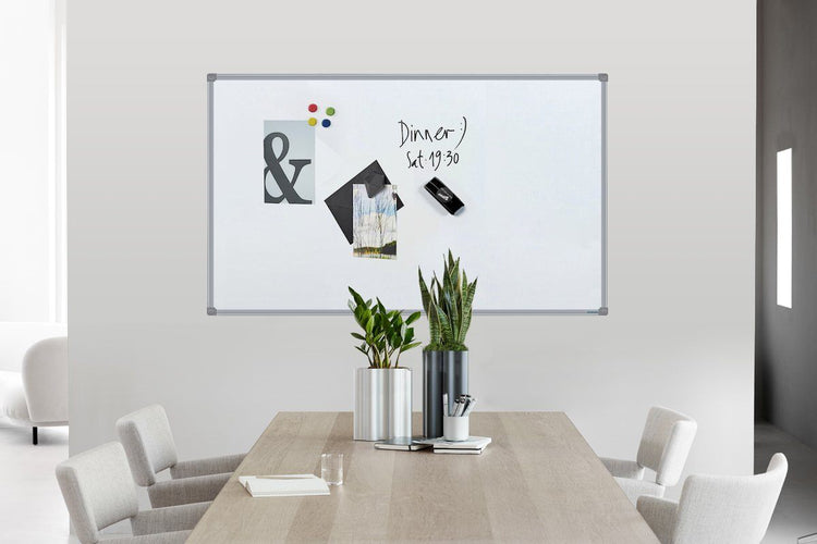 JasonL Commercial Magnetic Whiteboard - Silver Frame Jasonl 