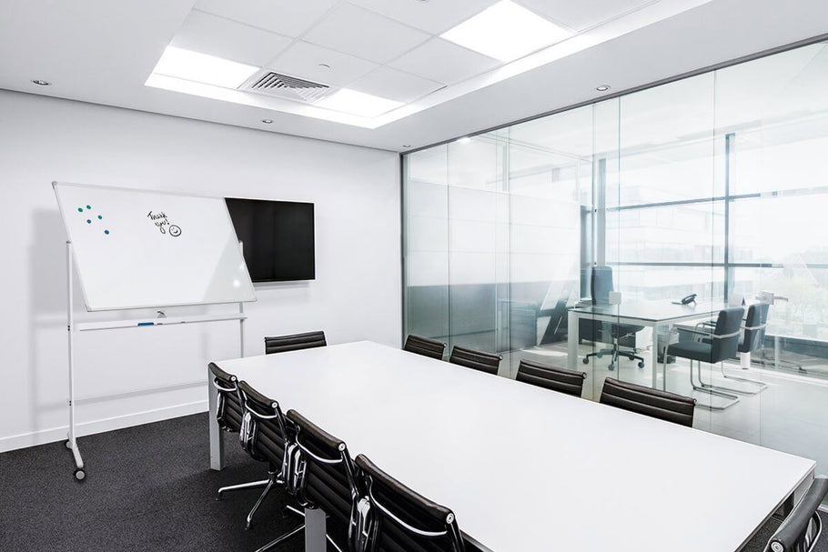 Environmental image of JasonL Mobile Magnetic Whiteboard Double Sided Pivoting