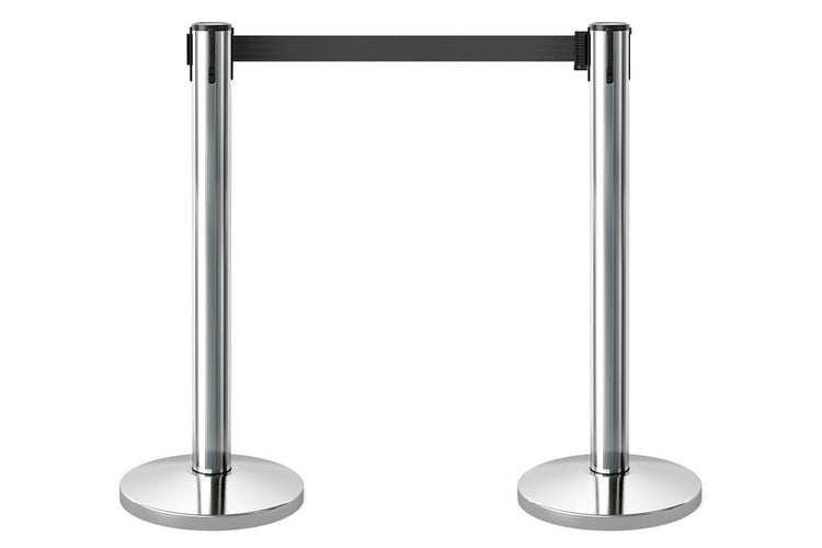 JasonL Retractable Poles - Silver Set of 2 Jasonl none