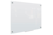 - JasonL White Magnetic Frameless Glass Whiteboard - 1