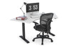 Just Right Height Adjustable Single Person 120 Degree Workstation - Thumbnail 2