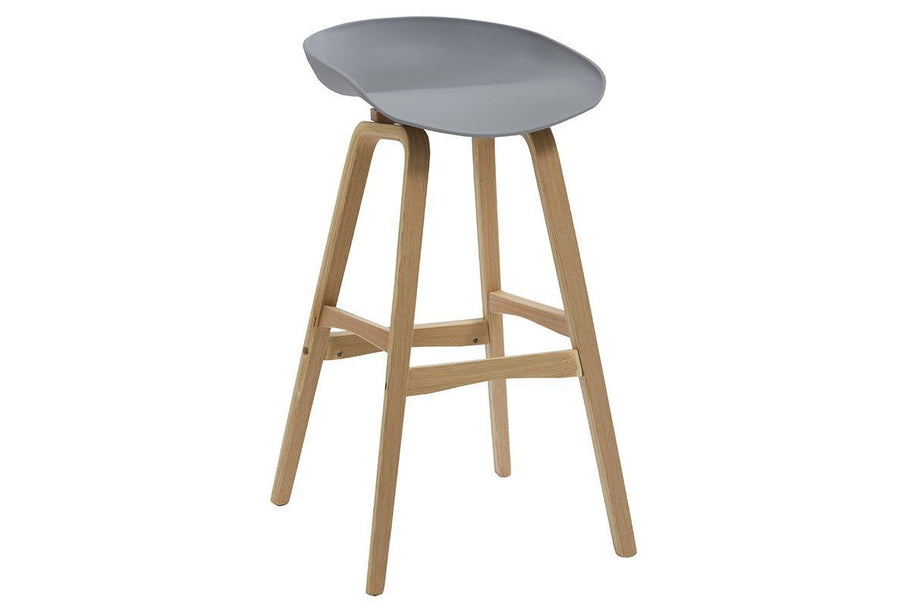 Environmental image of Sonic Lana Cafe and Bar Stool with Wooden Leg - 770mm Seat Height