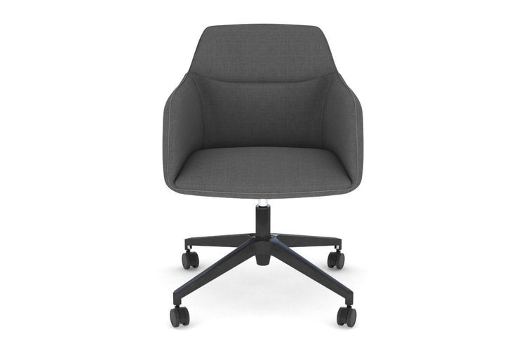 McDuck Swivel Office Chair - Black Base Jasonl Grey None