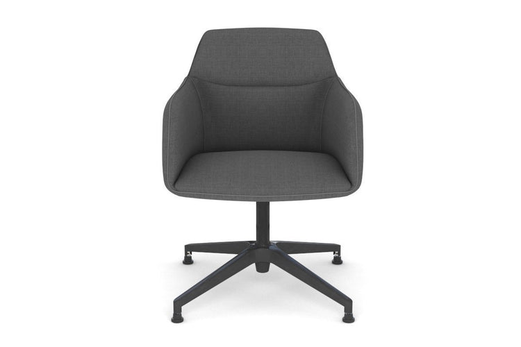 McDuck Swivel Office Chair - Black Base Jasonl Grey Black Glides