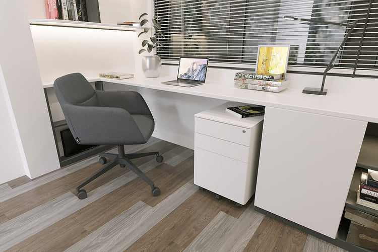 McDuck Swivel Office Chair - Black Base Jasonl