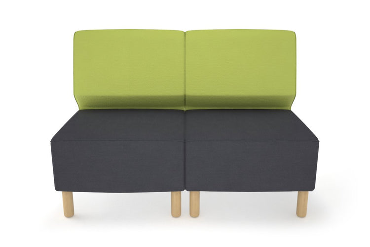 Mondo 2 Seater Lounge Jasonl wooden light green 