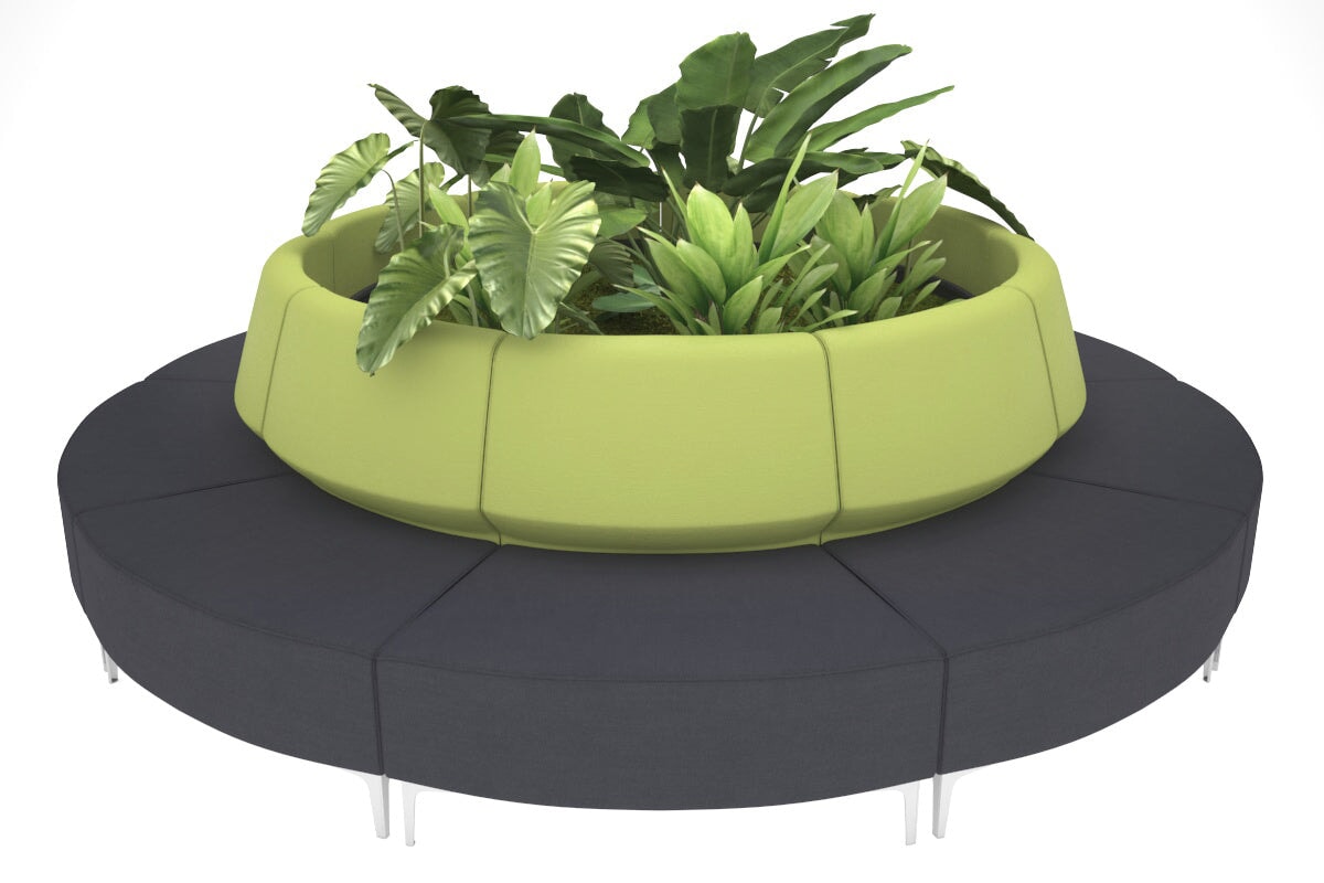 Mondo Round Circle Jasonl chrome light green