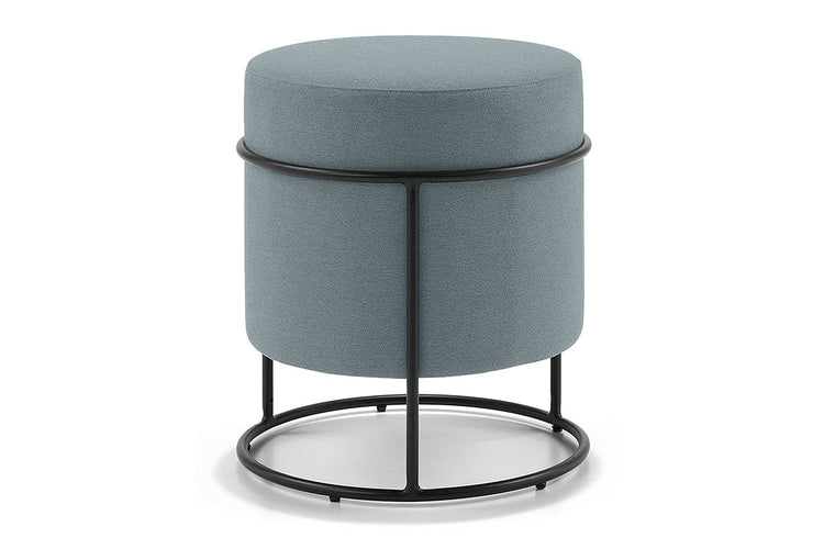 Mondo Round Ottoman Jasonl light blue 