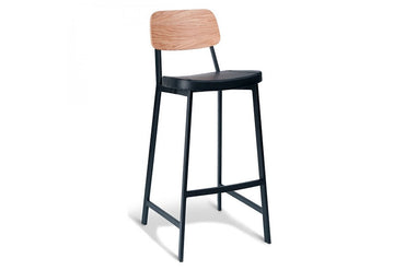 MS Hospitality Croydon Bar Stool - Synthetic Leather MS Hospitality natural