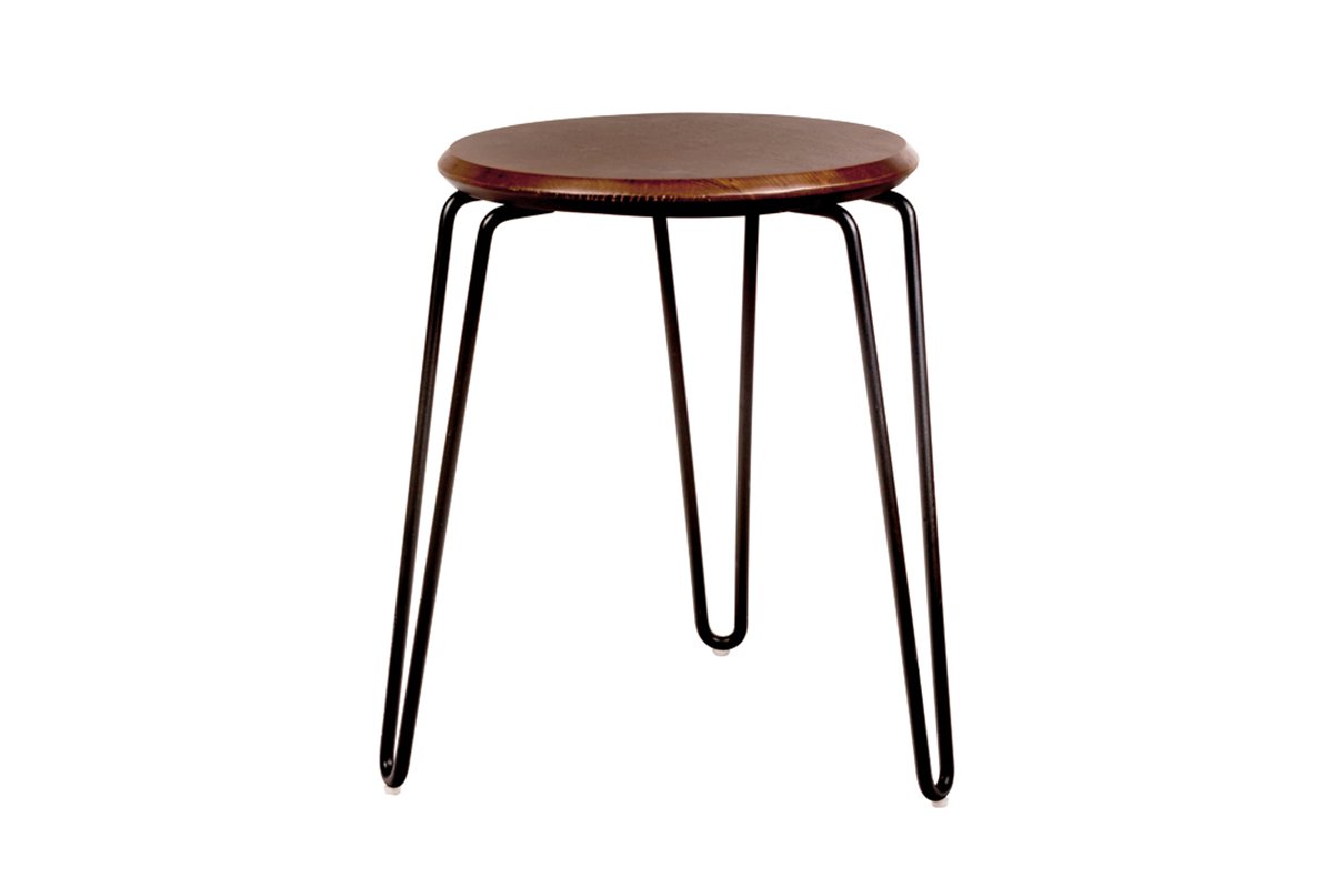 MS Hospitality Manor Low Stool MS Hospitality walnut