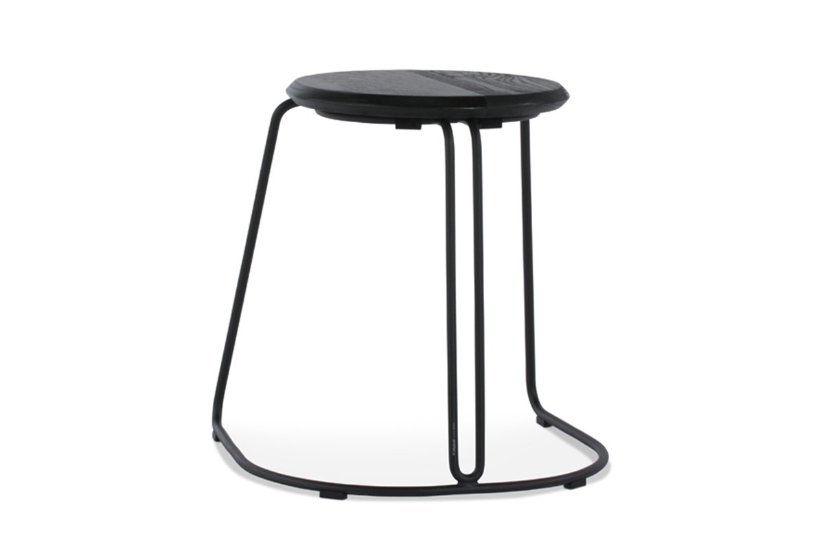 MS Hospitality Martha Low Stool MS Hospitality black