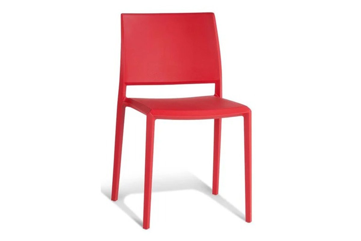 MS Hospitality Volto Side Chair MS Hospitality red 