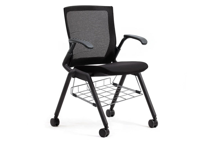 Ooh La La Bravo Visitor Chair - Steel Frame Ooh la la with arms none basket