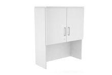  - Open Hutch with Shelves with Small Doors [800W x 1120H x 350D] - 1