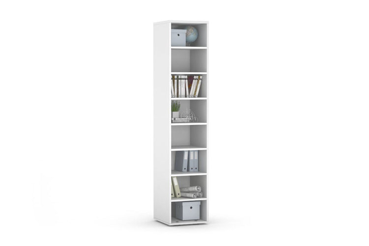 Open Pigeon Hole Storage Unit 4 Tier 1 Across Jasonl white 