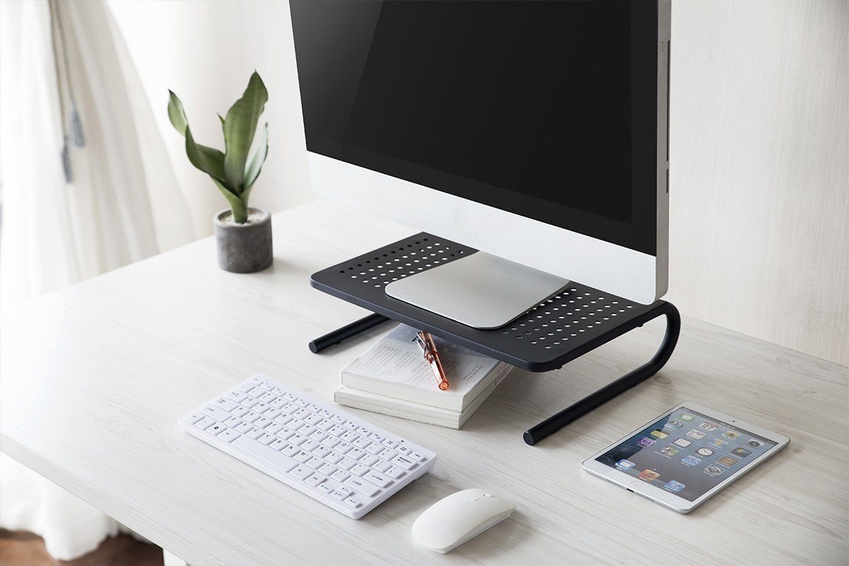 Pop Monitor/Laptop Stand Black-black