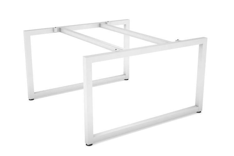Quadro Loop Leg Table Frame [White] Jasonl 2400x1200 