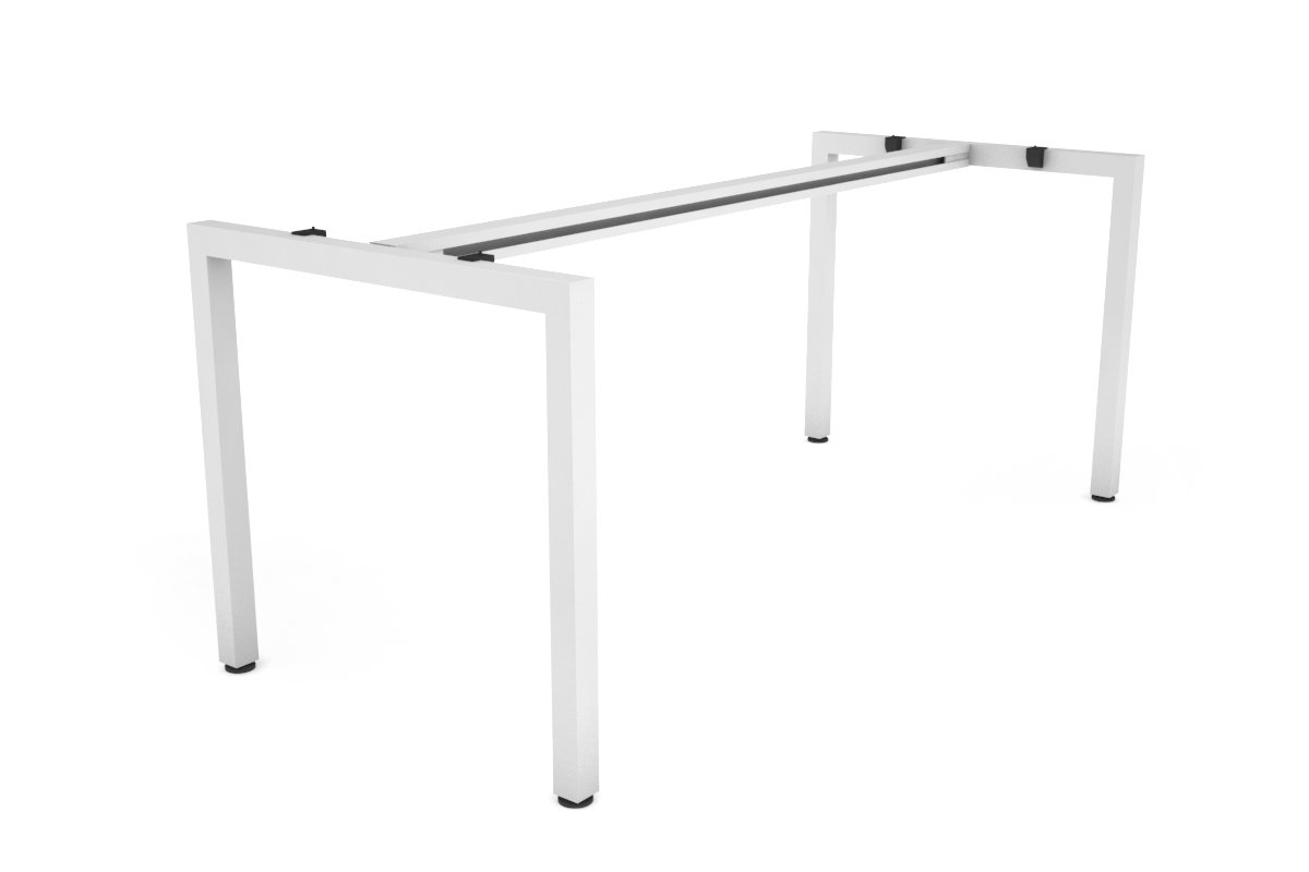 Quadro Square Leg Table Frame [White] Jasonl 1600 x 700 