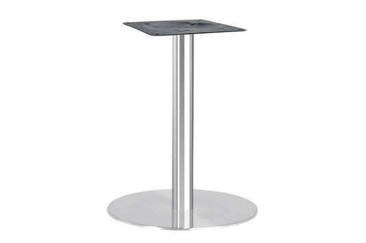 Sapphire Round Cafe Table Disc Base - Stainless Steel [600 MM] Jasonl none 
