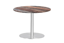  - Sapphire Round Cafe Table Disc Base - Stainless Steel [600 MM] - 1
