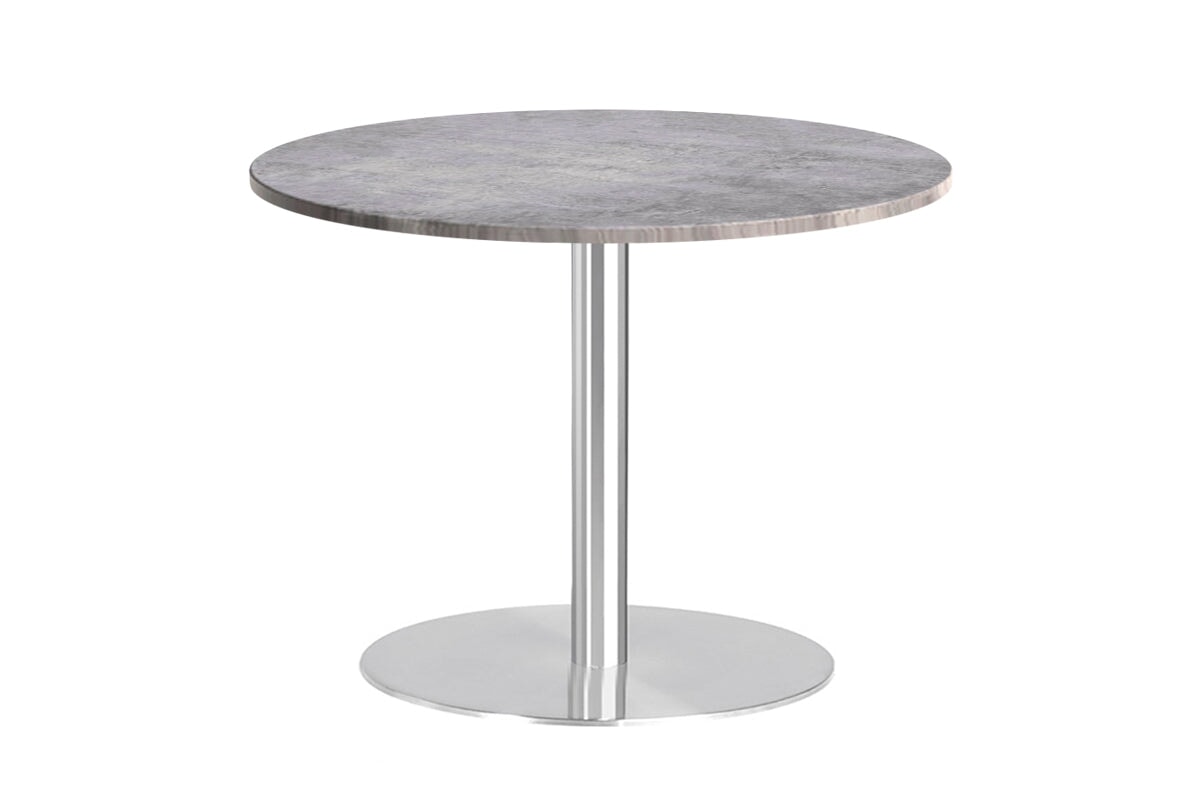 Sapphire Round Cafe Table Disc Base - Stainless Steel [600 MM] Jasonl city 
