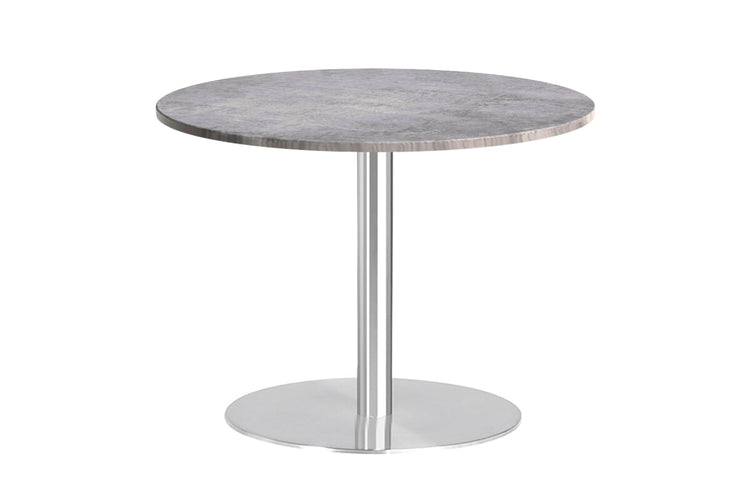 Sapphire Round Cafe Table Disc Base - Stainless Steel [600 MM] Jasonl city 
