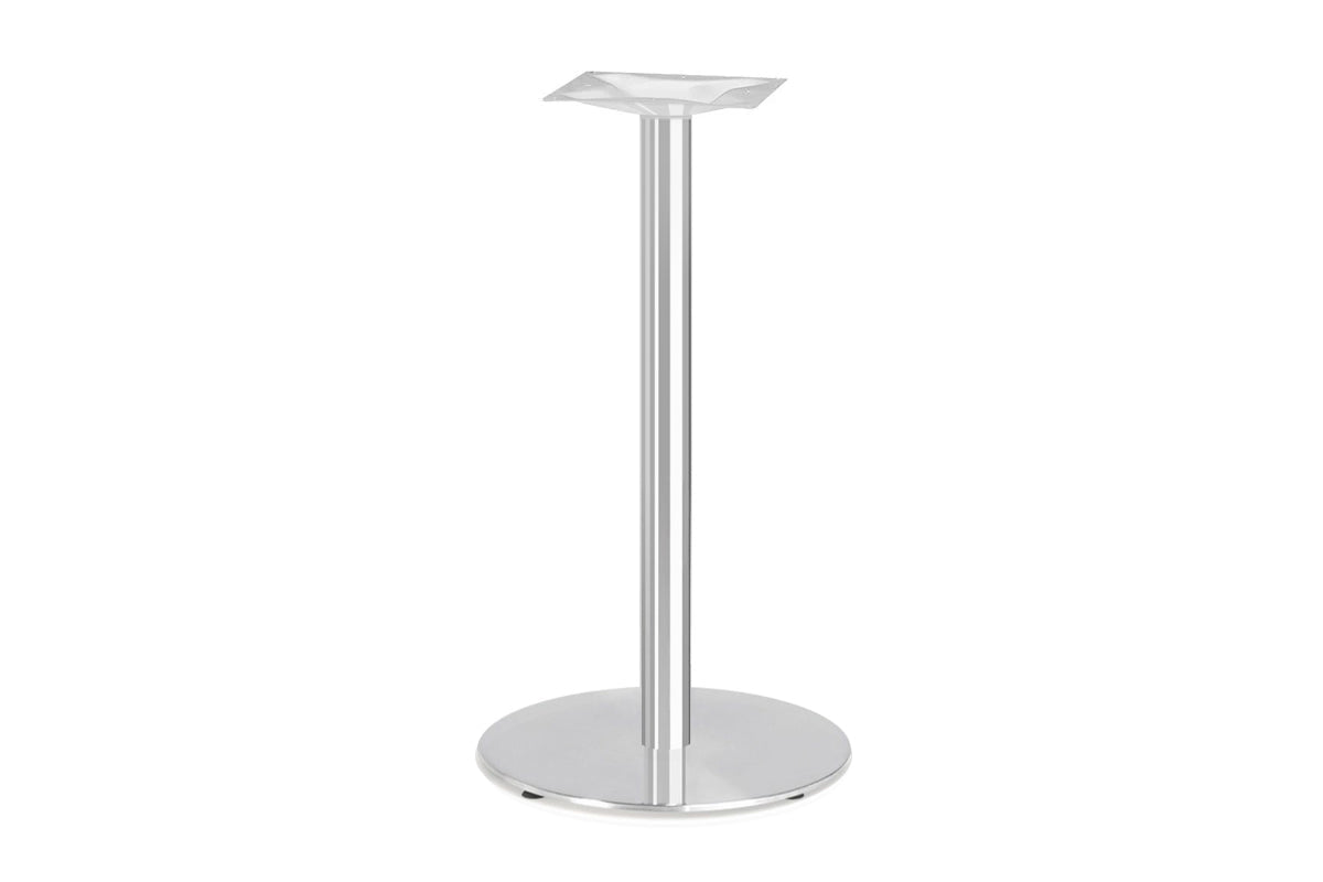 Sapphire Tall Round Bar Counter Table - Disc Base [600 mm] Jasonl 450mm stainless steel base none 