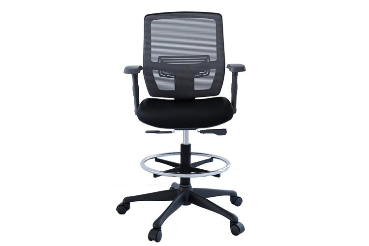 Shrike Sit Stand Mesh Drafting and Lab Chair Jasonl 