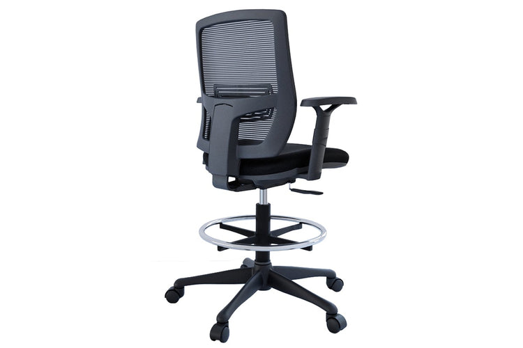 Shrike Sit Stand Mesh Drafting and Lab Chair Jasonl 