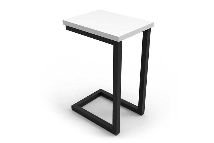 Sonic Everlast Side Table Sonic black leg natural white