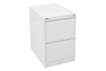 Sonic Metal 2 Drawer Filing Cabinet Sonic white