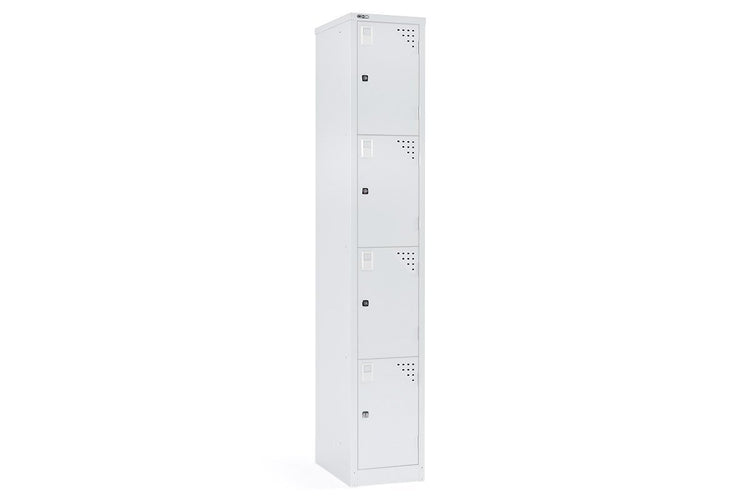 Sonic Metal Locker 4-Tier Door - Single Sonic white 