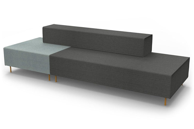 Sonic Transformer Stretch Lounge Sonic charcoal/lightblue seat and charcoal ash back