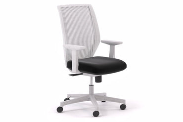 Swan Nylon Office Chair Jasonl white