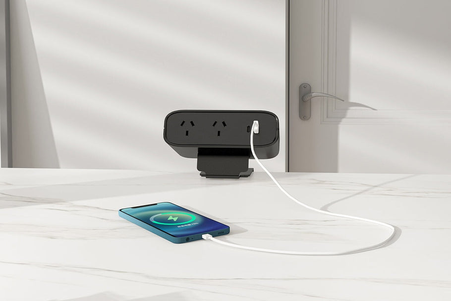 Environmental image of Trione Above - Desk Power - 2 GPO and 1 x USB A/C Outlets