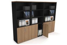  - Uniform Large Storage Cupboard with Small Doors [2400W x 1870H x 450D] - 1