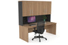 Uniform Panel Desk - Hutch with Doors - Thumbnail 19