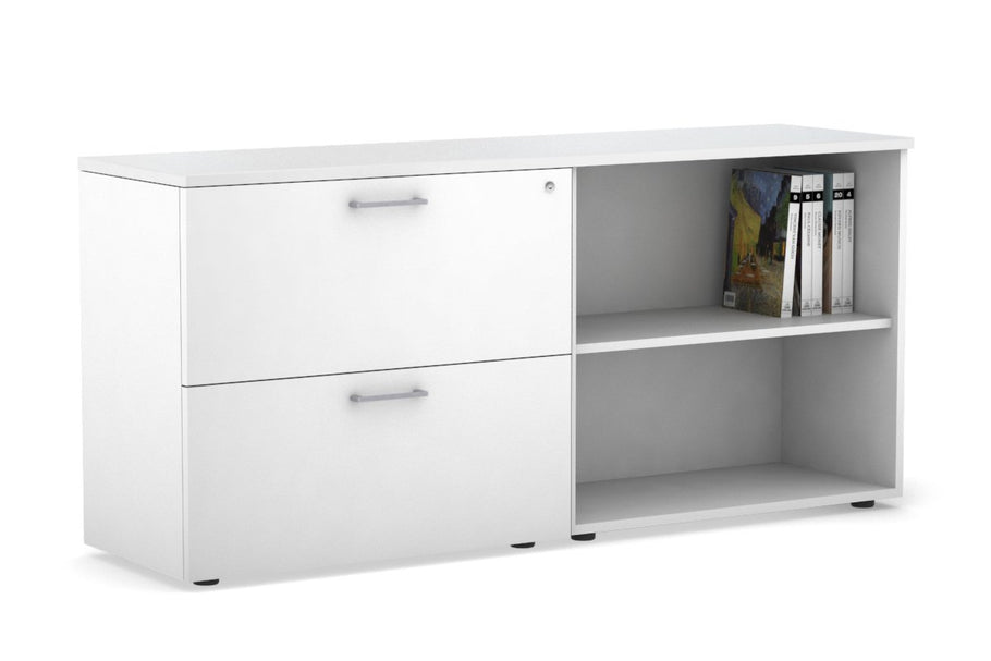 Environmental image of Uniform Small 2 Filing Drawer and Open Storage Unit