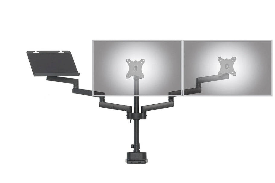 Environmental image of Uplifting Actiflex II Triple Static Monitor Arms