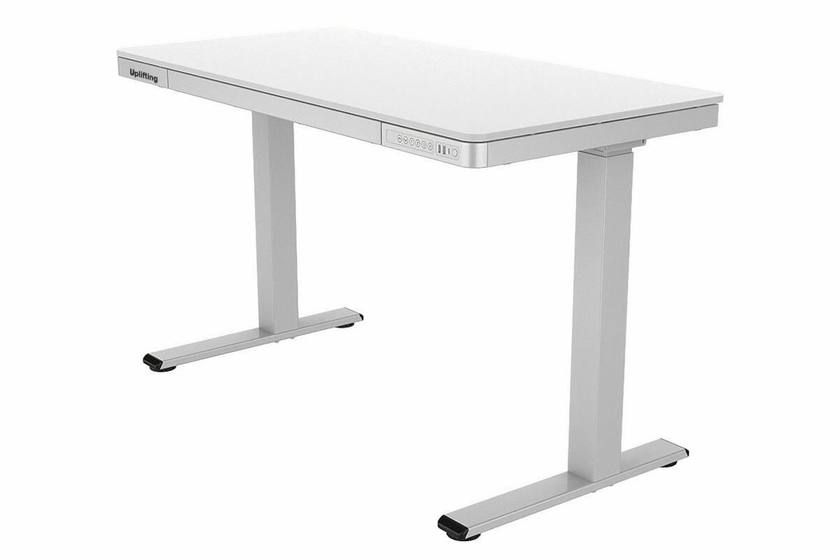 Uplifting Tango Electric Sit Stand Desk-White