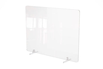 Value Desk Hygiene Divider - Clear Perspex