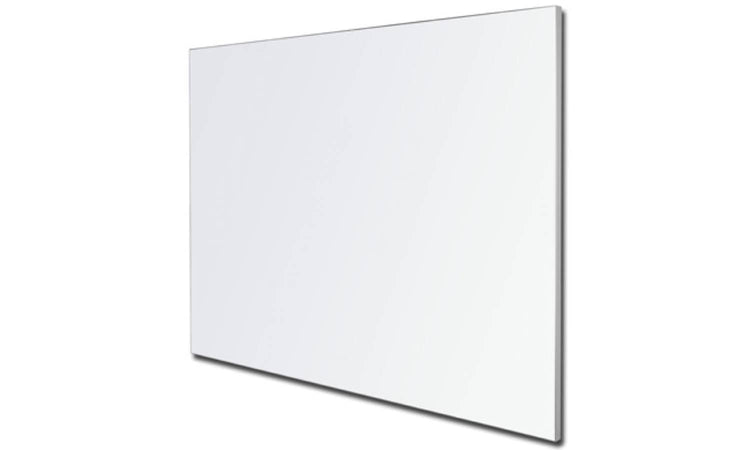 Vision Commercial Porcelain Magnetic Whiteboards - Slim White Frame Vision 